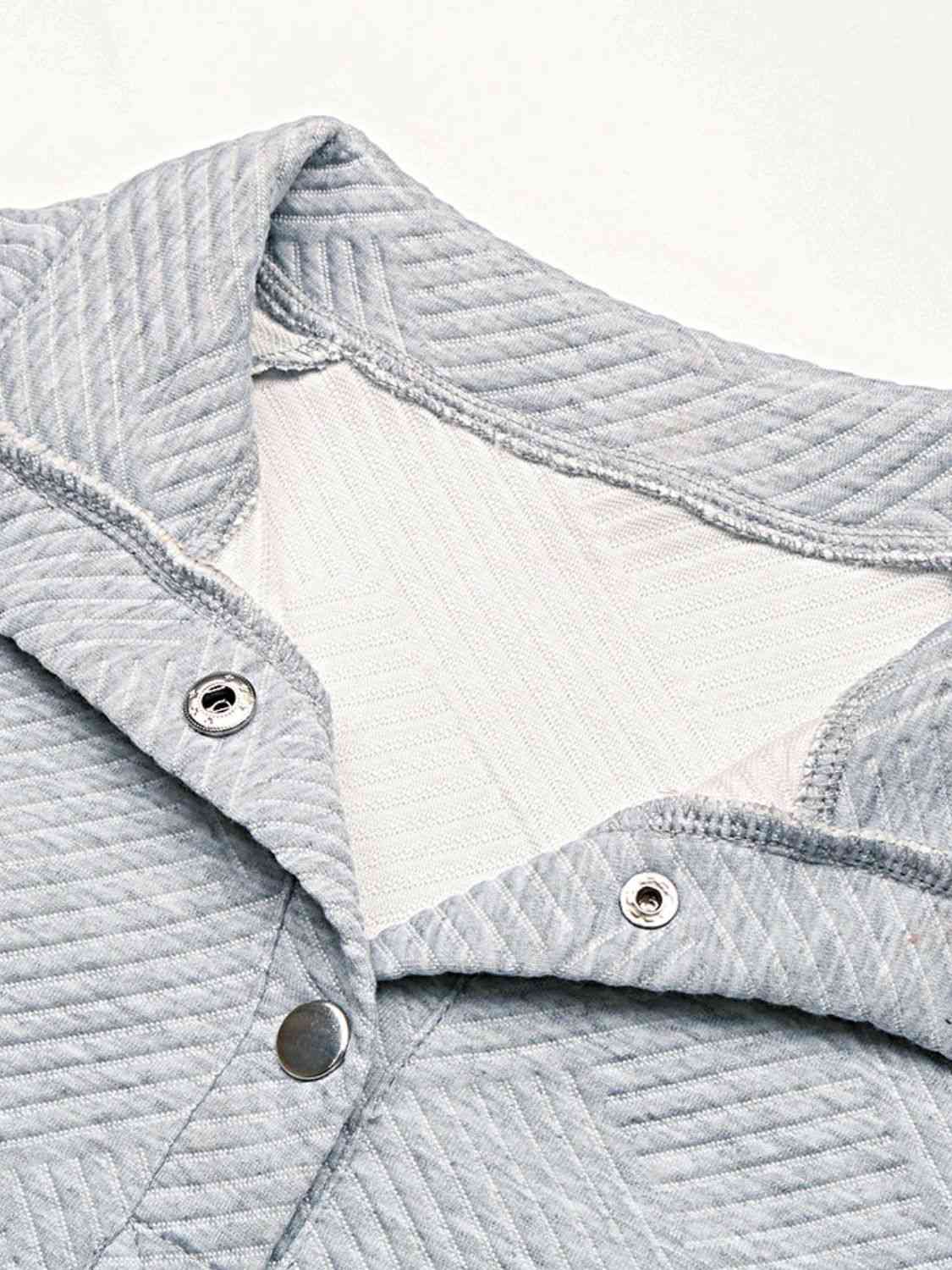 Raglan Sleeve Collared Neck Sweatshirt with Pocket
