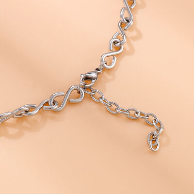 Stainless Steel Lobster Closure Chain Necklace