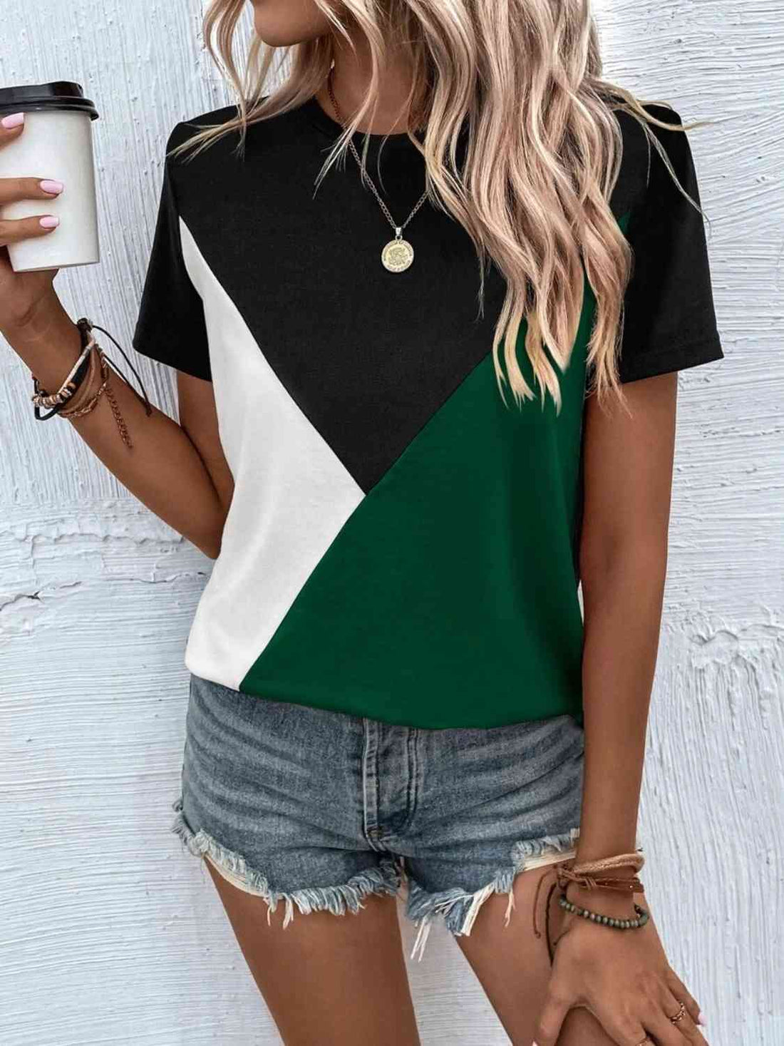 Color Block T-Shirt