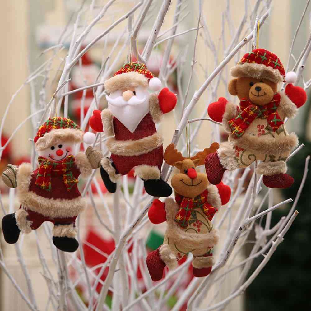 4-Piece Christmas Hanging Widgets