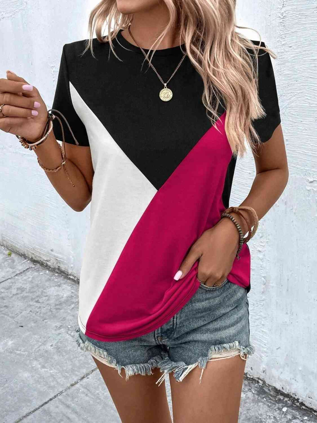 Color Block T-Shirt