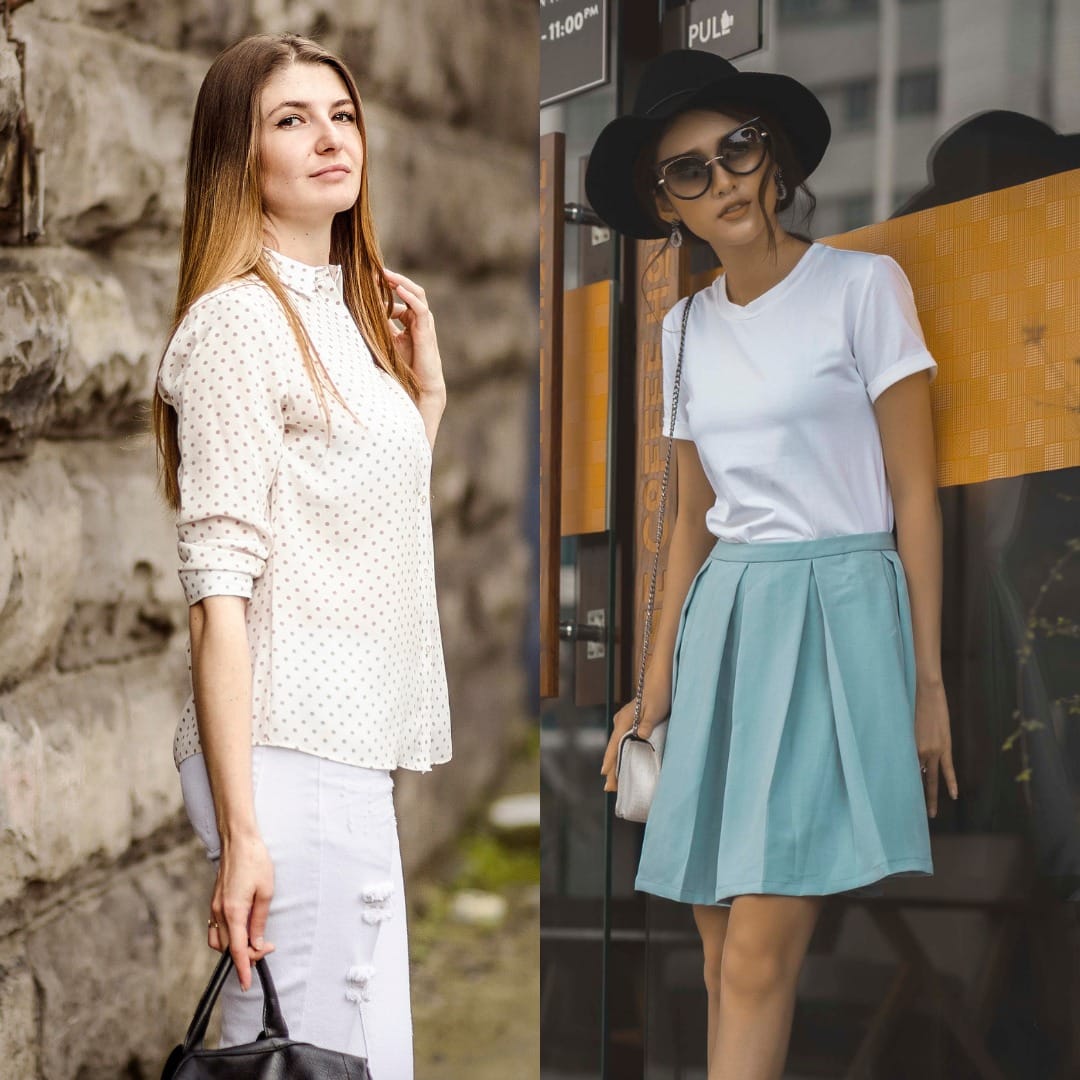 Two chic ways to style a white shirt - ALiAZON Fashion Guide