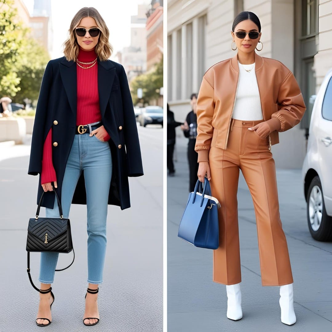 Affordable fashion looks vs. high-end styles—budget-friendly styling made
