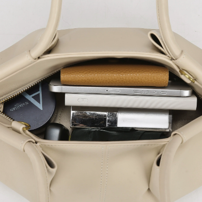 Textured Cloud Shoulder Bag – Chic Office Messenger Handbag