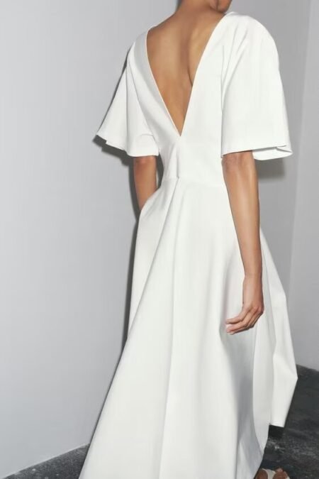 Spring Women Clothing Niche All Matching Slim Fit Slimming Casual Dress