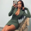 Fall Women Clothing Sexy Slim Fit Thread Long-Sleeve Zipper Dress