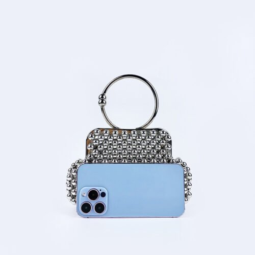Pearl Shell Handmade Beaded Clutch – Fairycore Inspired