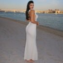 Summer Sexy Bubble Wave High Waist Slim Fit Slimming Dress Women