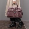 Soft Leather Tote Bag – High-Sense Autumn Winter Office Handbag