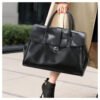 Soft Leather Tote Bag – High-Sense Autumn Winter Office Handbag