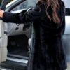 Women’s Long Faux Fur Blazer Coat – Light Luxury Winter Outerwear