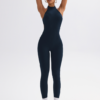 SculptFit Peach‑Lift Seamless Workout Jumpsuit