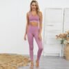 SEAMLESS LONG SLEEVE YOGA SPORT SUIT
