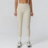 SOLLINARRY CONTRAST COLOR BRUSHED YOGA TROUSERS
