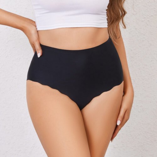 High Waist Hip Lift Belly Shaping Lace Briefs