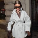 Stand Collar Mid-Length Cotton Trench Coat