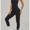 Halter Yoga Jumpsuit Outdoor Dance Fitness Sports Jumpsuit