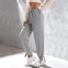 Loose Straight Gray Casual Sweatpants for Women – Spring Summer Trend