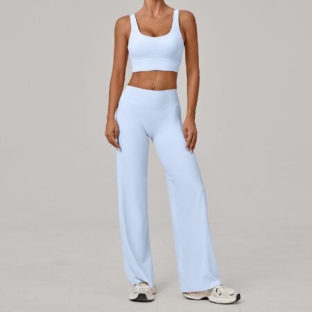 DOUBLE STRAP BRA & TROUSERS SPORTS SET