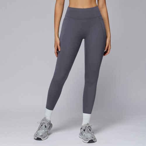 NUDE FEEL HIGH-WAIST BELLY-CONTROL YOGA PANTS