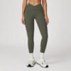 NUDE FEEL CROSS-WAIST HIGH-WAIST YOGA PANTS