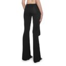 Slim Bootcut Low Waist Trousers with Ring Accent for Summer & Autumn