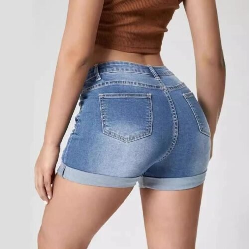 Summer Ripped Denim Casual Shorts for Women