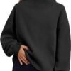 Solid Color Loose Sports Long Sleeve Pullover Sweatshirt