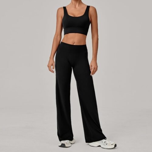 DOUBLE STRAP BRA & TROUSERS SPORTS SET