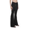 Slim Bootcut Low Waist Trousers with Ring Accent for Summer & Autumn