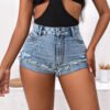 Sexy Casual Slimming Slim Fit Denim Shorts
