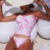 PrintLuxe Sexy Two‑Piece Bikini Set