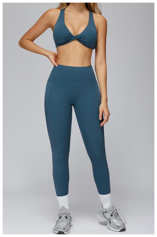 NUDE FEEL HIGH-WAIST BELLY-CONTROL YOGA PANTS