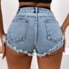 Slim Fit Sexy Denim Shorts for Women – Curve-Enhancing Style