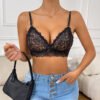 Sexy V-Neck Lace Backless Camisole Tube Top for Summer