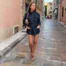 Loose Fit Single Breasted Denim Jacket for Women