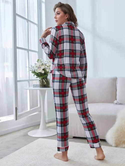 Women’s Spring Autumn Matching Mother-Daughter Pajama Set