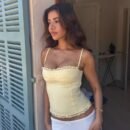 Slim Fit Off-Neck Spaghetti Strap Tube Top for Women