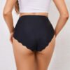 High Waist Seamless Lace Hip Lift Shaping Briefs for Women