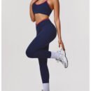 High Elastic Hip-Lifting Yoga Bra & Tights Two-Piece Set for Women