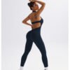 SculptFit Peach‑Lift Seamless Workout Jumpsuit