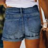 Ripped Denim Shorts for Women – Trendy Summer Style