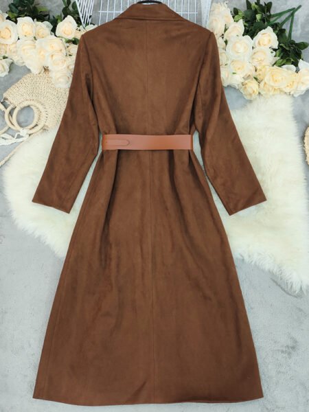 Women’s Loose Long Overcoat – Minimalist Autumn Winter Outerwear