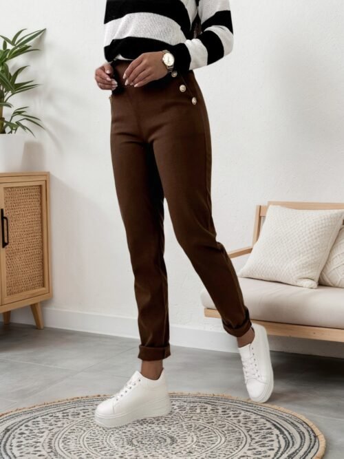 Autumn Winter High Waist Slim Fit Hip-Lifting Pants for Women
