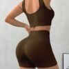 THREAD SEAMLESS BRA & SHORTS SET
