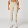 NUDE FEEL CROSS-WAIST HIGH-WAIST YOGA PANTS