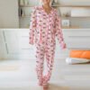 FALL MULTI BUTTON HALLOWEEN PRINT HOMEWEAR
