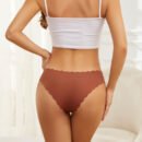 Seamless Ice Silk Quick-Dry Yoga Briefs for Women
