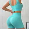 THREAD SEAMLESS BRA & SHORTS SET
