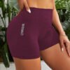 High Waist Hip Lifting Running & Workout Yoga Shorts for Women